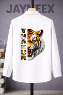 Thakur Tiger Emblem White Shirt