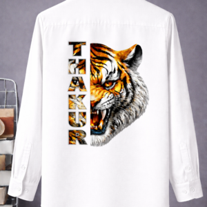 Thakur Tiger Emblem White T-Shirt