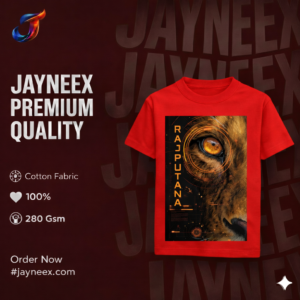 Rajputana Royal Lion Oversized T-Shirt