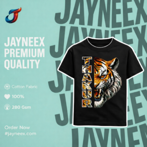 Thakur Tiger Round Neck T-Shirt