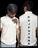 tiger  collar tshirt